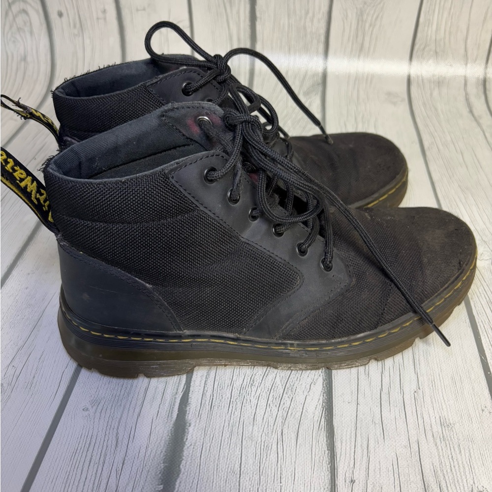Doc Martens Bonny Black Leather Boots Women’s Size 9 Men’s Size 8